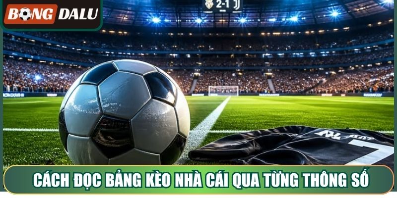 Cách đọc bảng kèo nhà cái qua từng thông số quan trọng