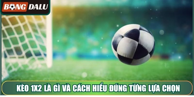 Kèo 1x2 là gì và cách hiểu đúng từng lựa chọn trên bảng