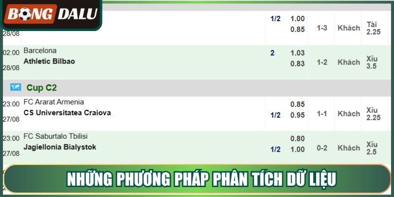 Những phương pháp phân tích dữ liệu